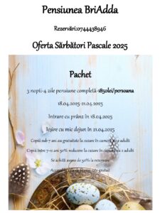 Oferta Sarbatori Pascale